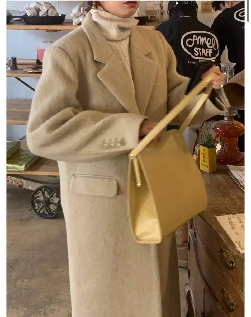 에딘느 Noel alpaca coat