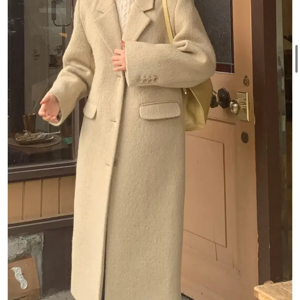 에딘느 Noel alpaca coat