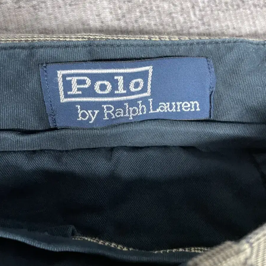 90s Polo 글렌체크 울팬츠