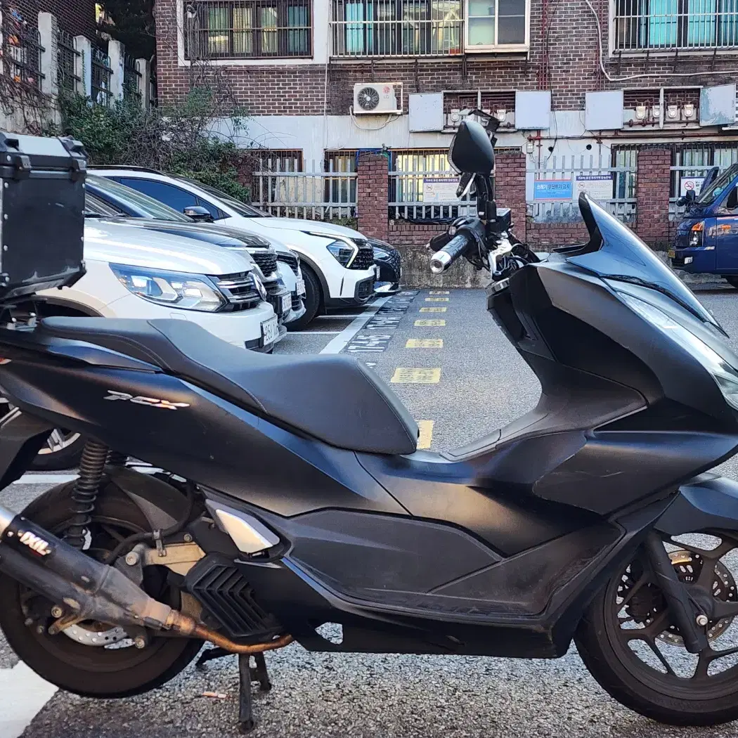 21년식 PCX125 ABS 익실 구변완 배달세팅 팝니다