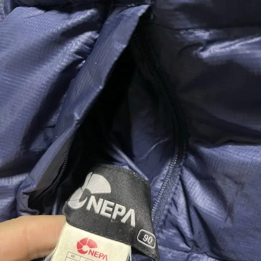 95-100 NEPA 네파 구스다운 거위털 리버시블 양면 패딩 정품