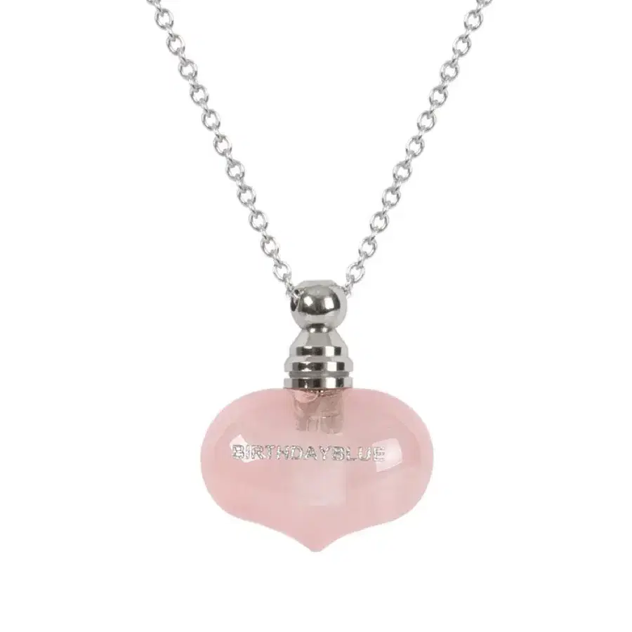 [구함] 벌스데이블루 목걸이 Peach heart perfume neck