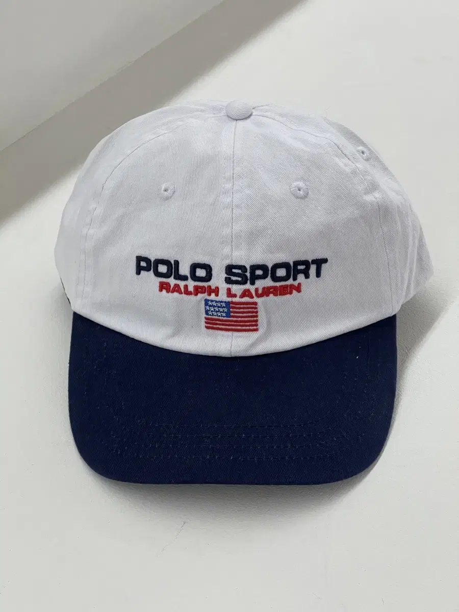 Polo sport 폴로스포츠 볼캡 화이트