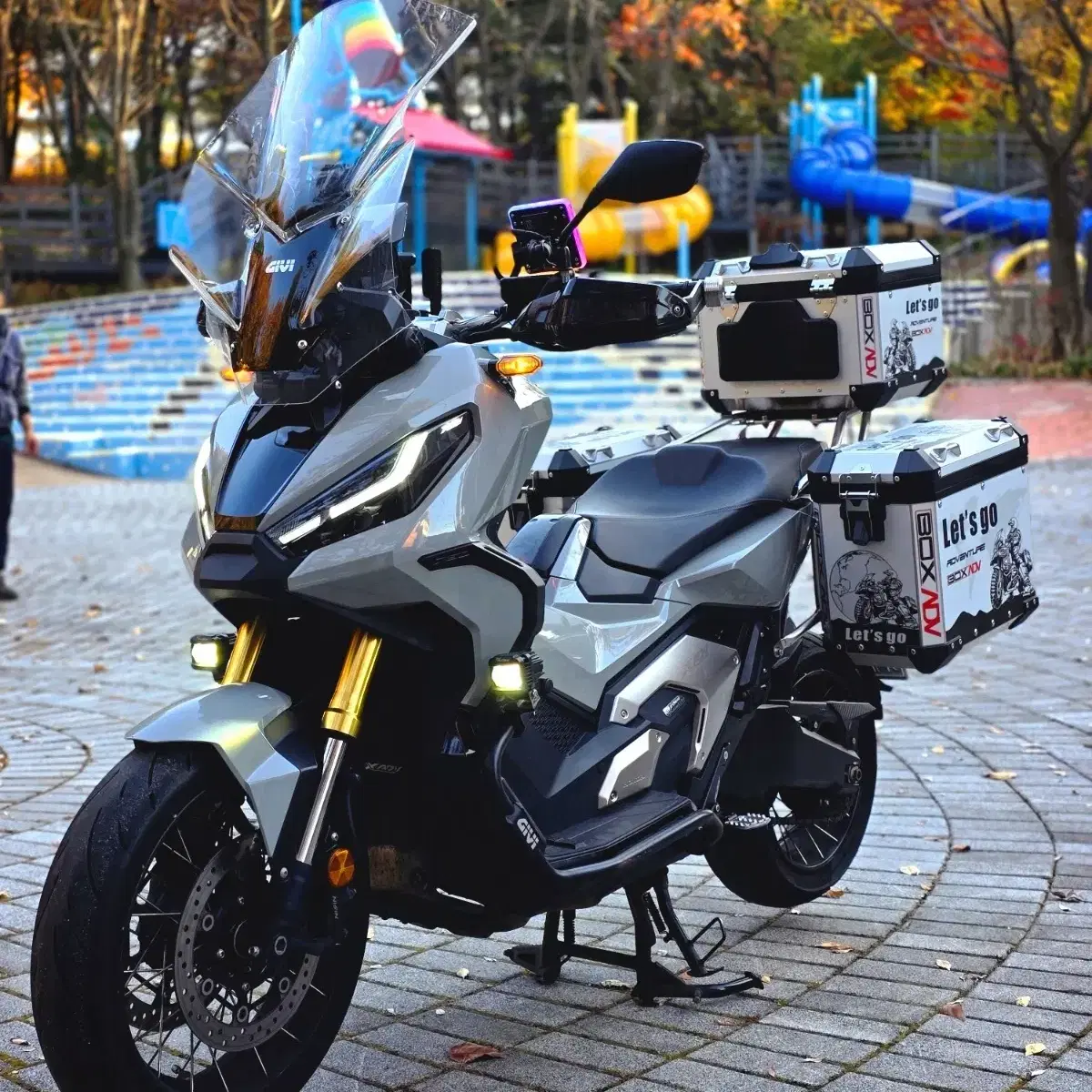 23년식 X-ADV750 엑드방 풀튜닝 삼박스 팝니다