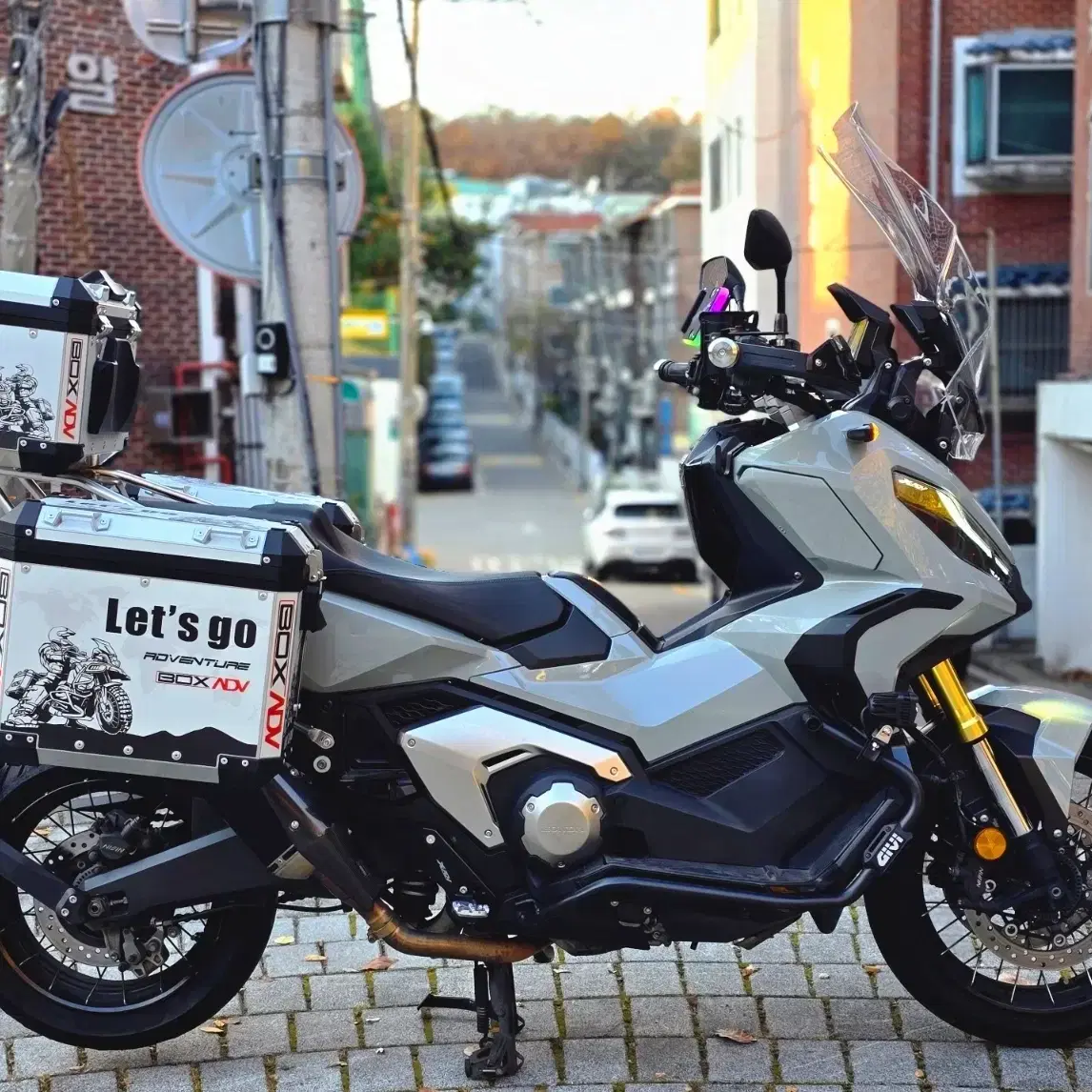 23년식 X-ADV750 엑드방 풀튜닝 삼박스 팝니다