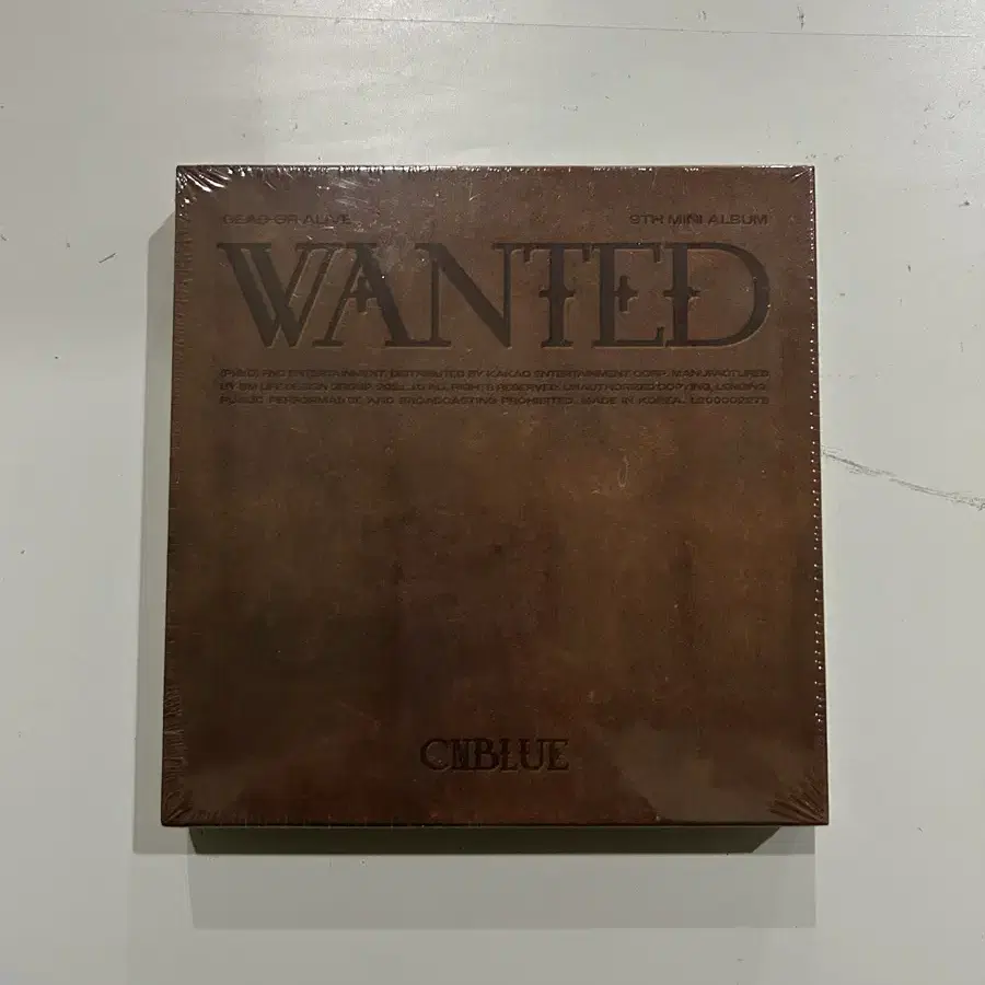 씨엔블루 WANTED 9집 앨범