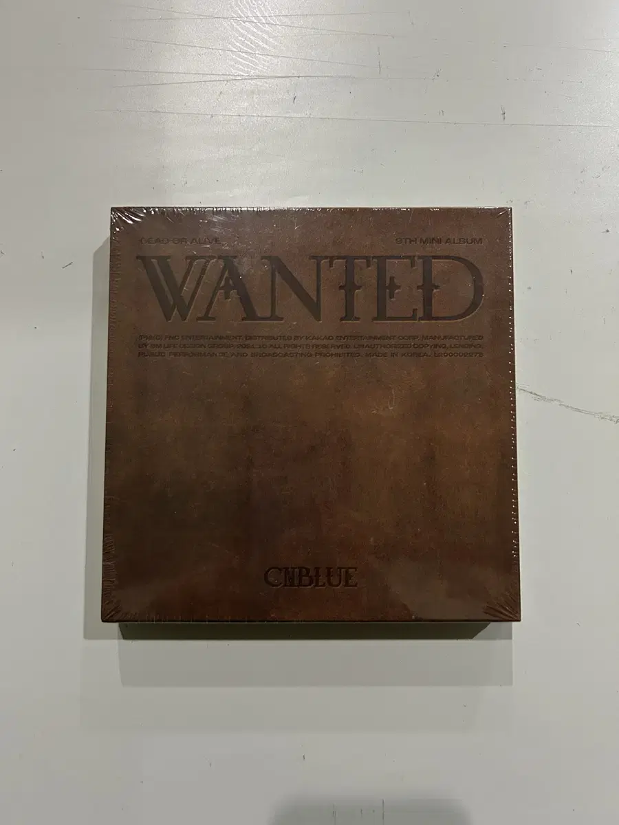 씨엔블루 WANTED 9집 앨범