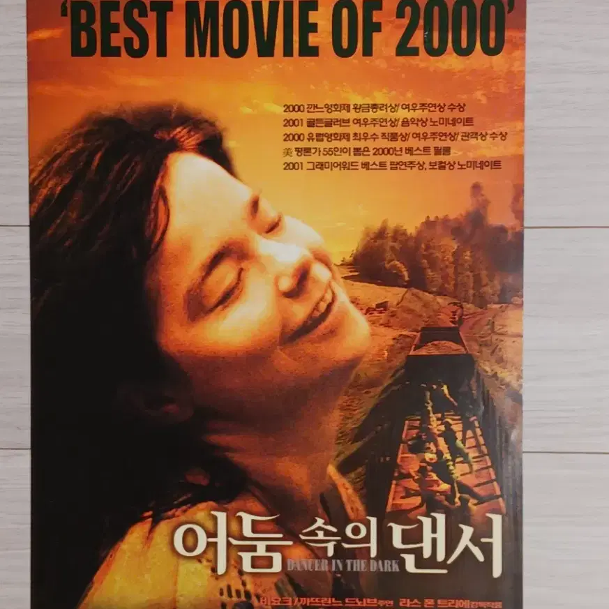 비요크 어둠속의댄서(2001년)전단지