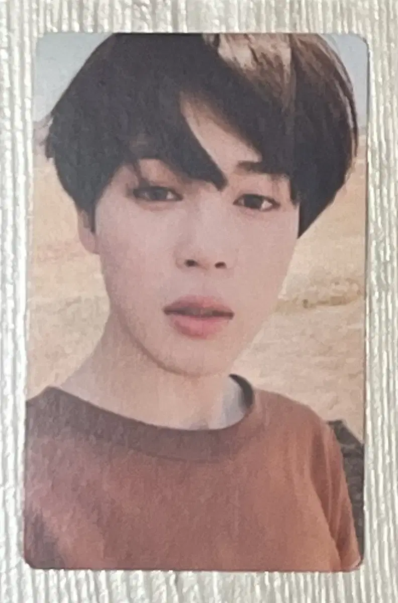 Love yourself tear jimin photocard