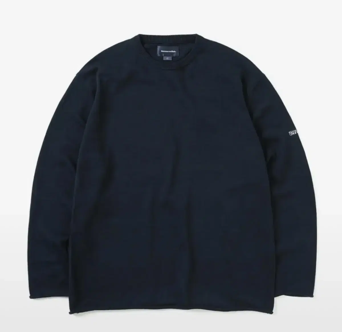 This Is Never Never That Rolled Sweater Navy Size M