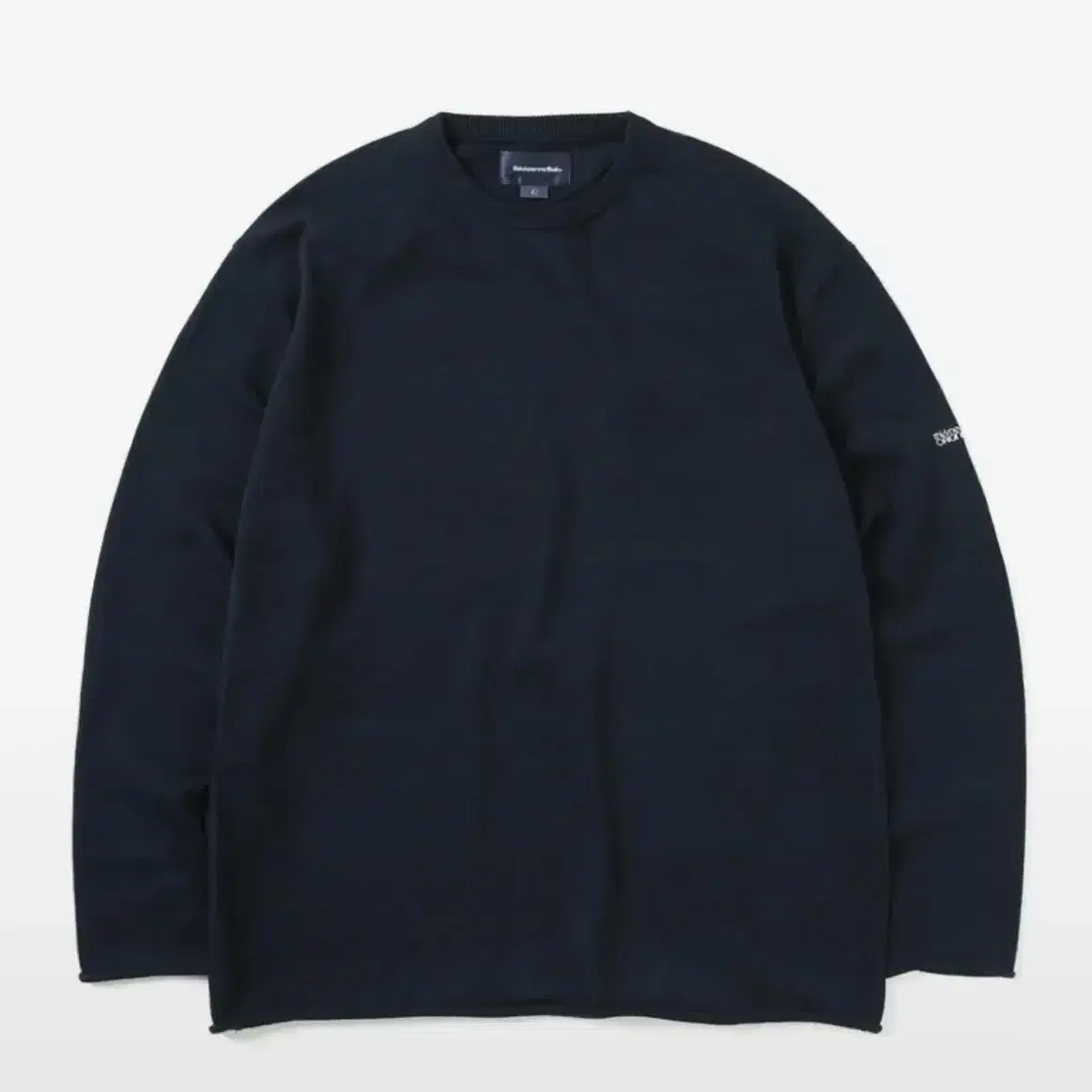 디스이즈네버댓 Rolled Sweater Navy 사이즈 M