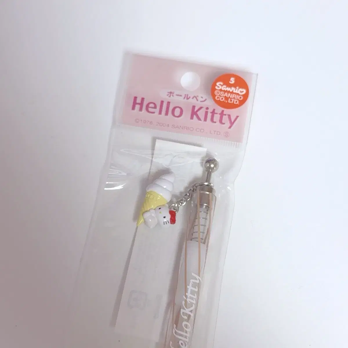 Classic Coolsweets Cone Ice Cream Strap Kitty Ballpoint Pen