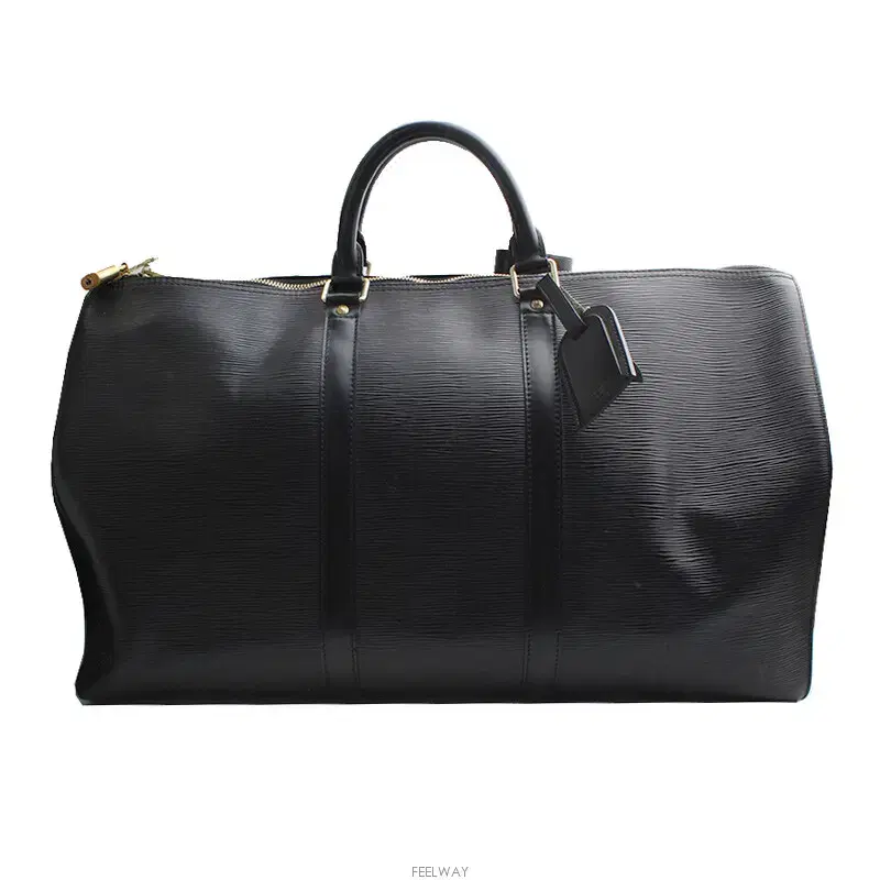 Louis Vuitton Black Epi Kipole 50 Travel Bag