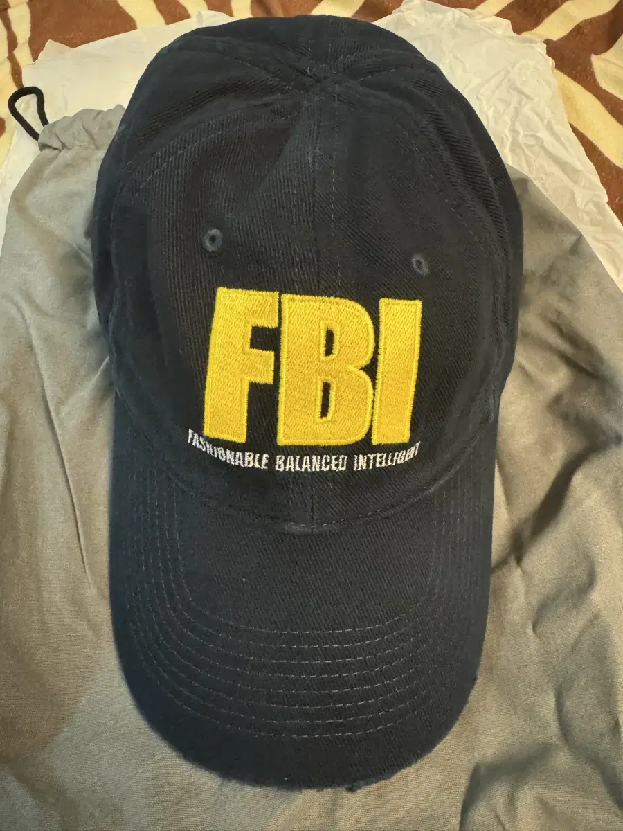 (새상품) 발렌시아가 FBI 모자