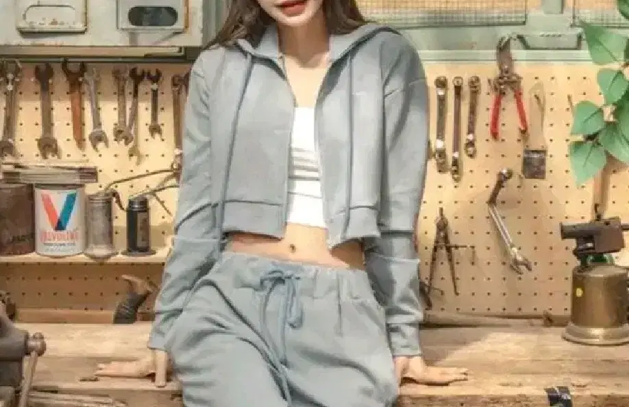 카인다미 후드집업 트레이닝