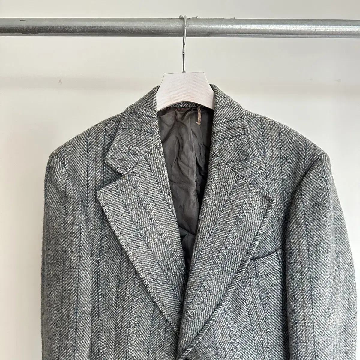 해리스트위드 harris tweed 블레이저 자켓