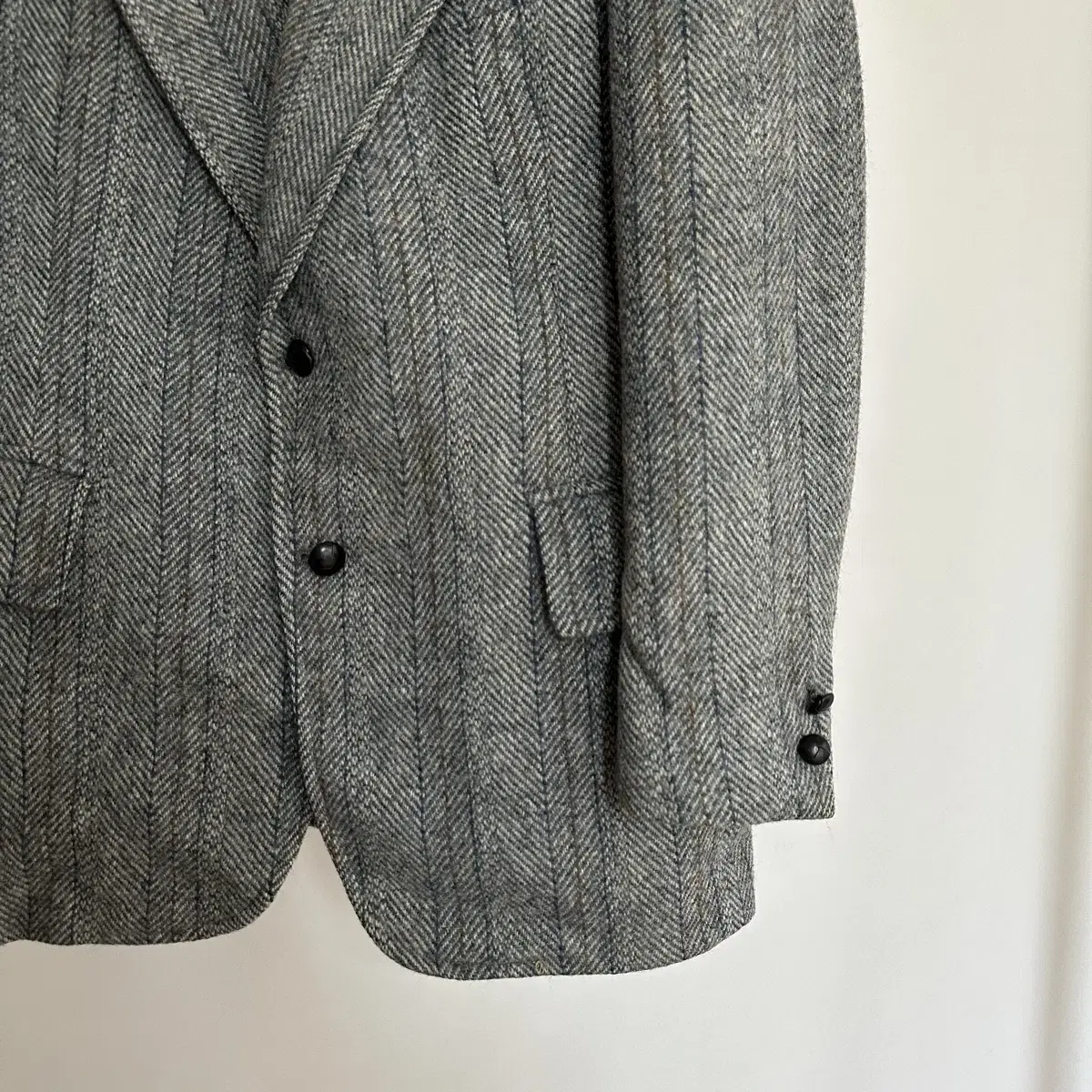 해리스트위드 harris tweed 블레이저 자켓