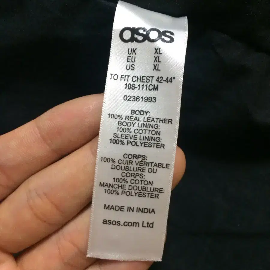 ASOS 가죽자켓 판매합니다!