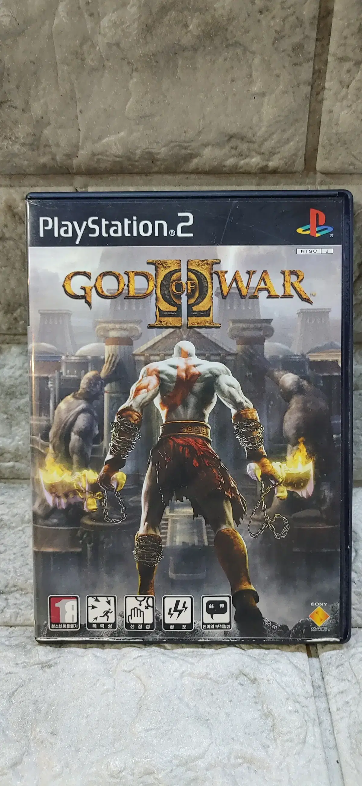 PS2 갓오브워2 초회 정발 God of War