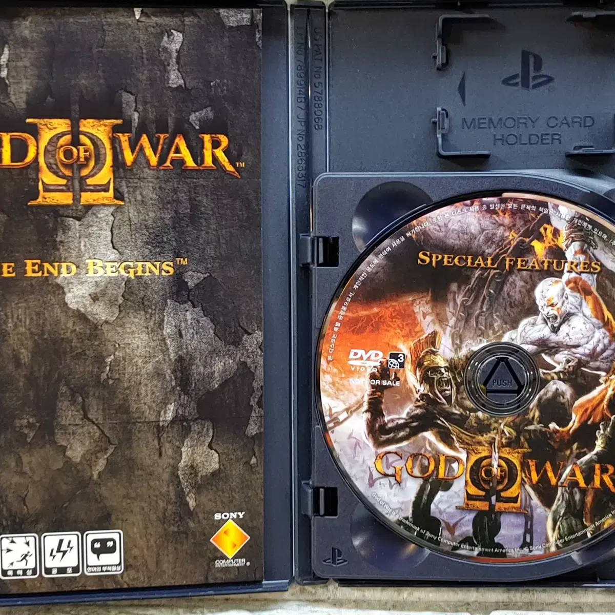 PS2 갓오브워2 초회 정발 God of War