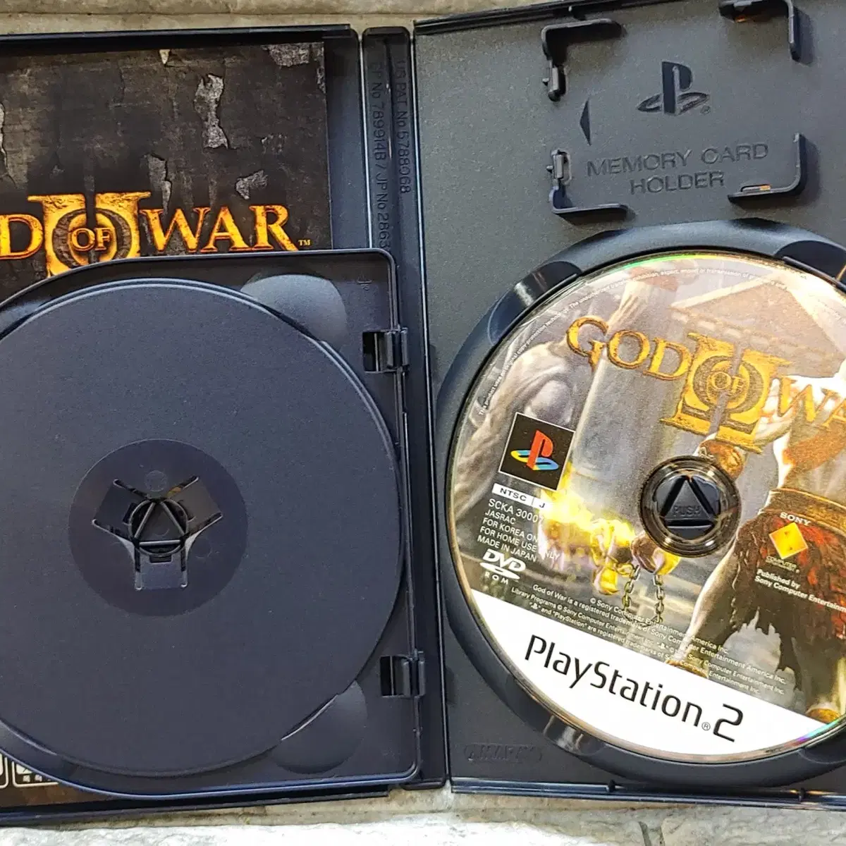 PS2 갓오브워2 초회 정발 God of War