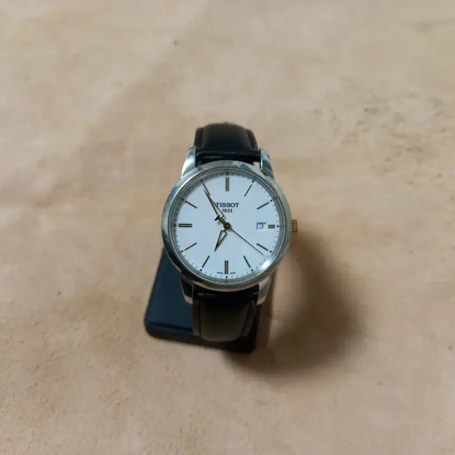 TISSOT 시계 사파이어 쿼츠 남성용 가죽