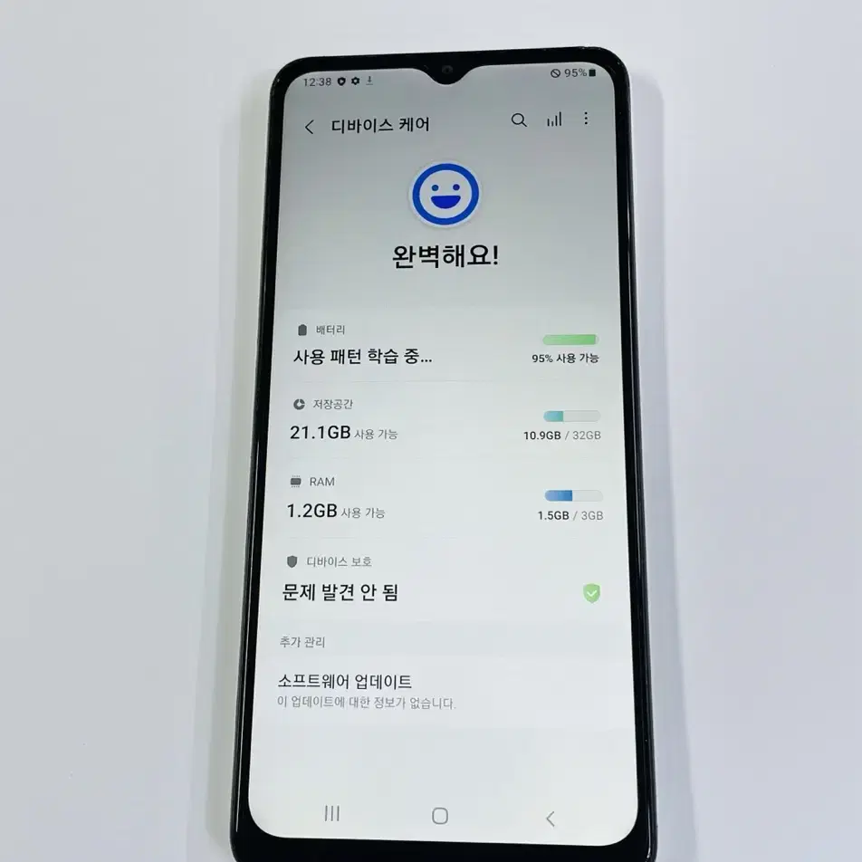 갤럭시 A12 A125 깔끔한 A급 공기계 알뜰폰 카톡 당근 유튜브 스밍