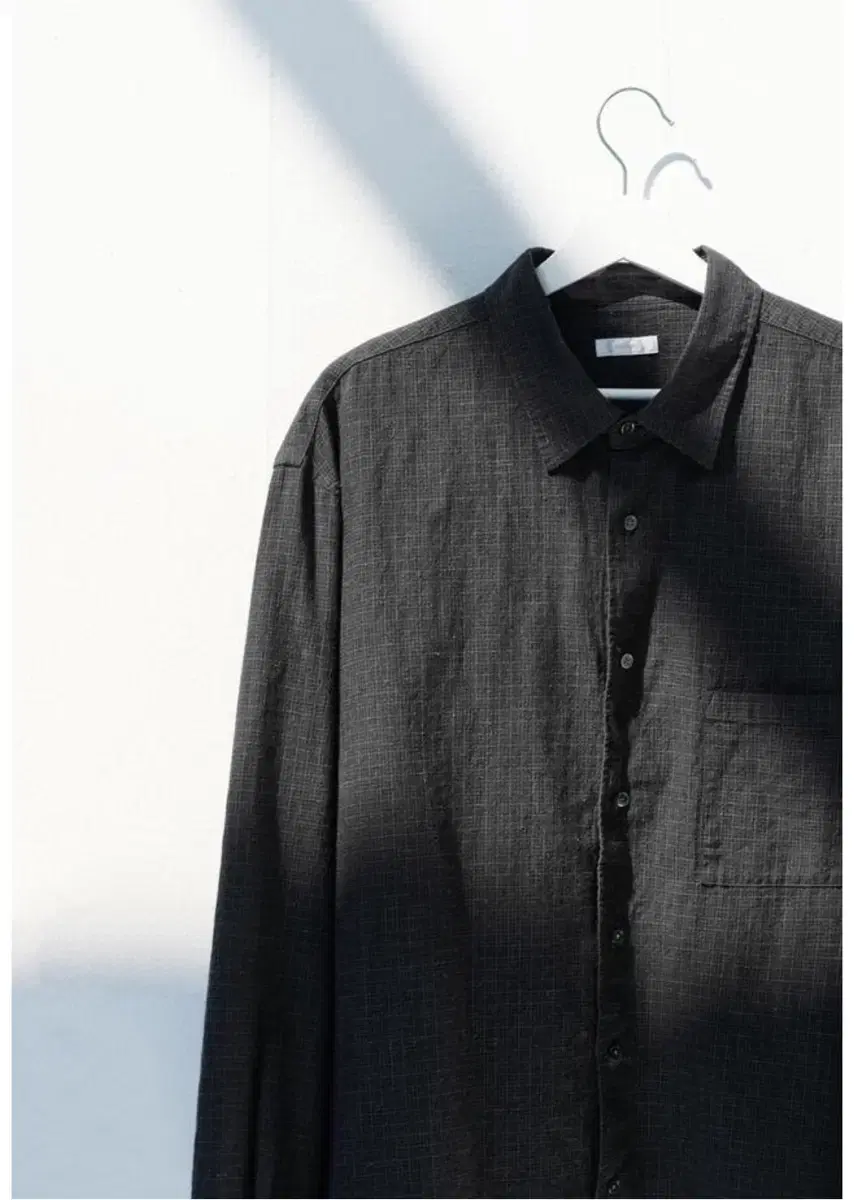 스틸네스 Grid Check Shirt (Black) 3사이즈