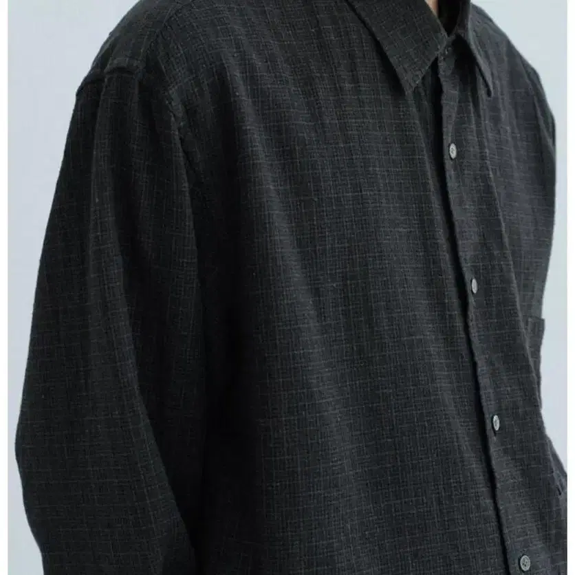 스틸네스 Grid Check Shirt (Black) 3사이즈