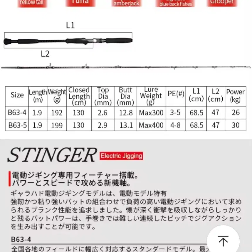 빅게임 지깅대 매드마우스 스팅거 판매합니다