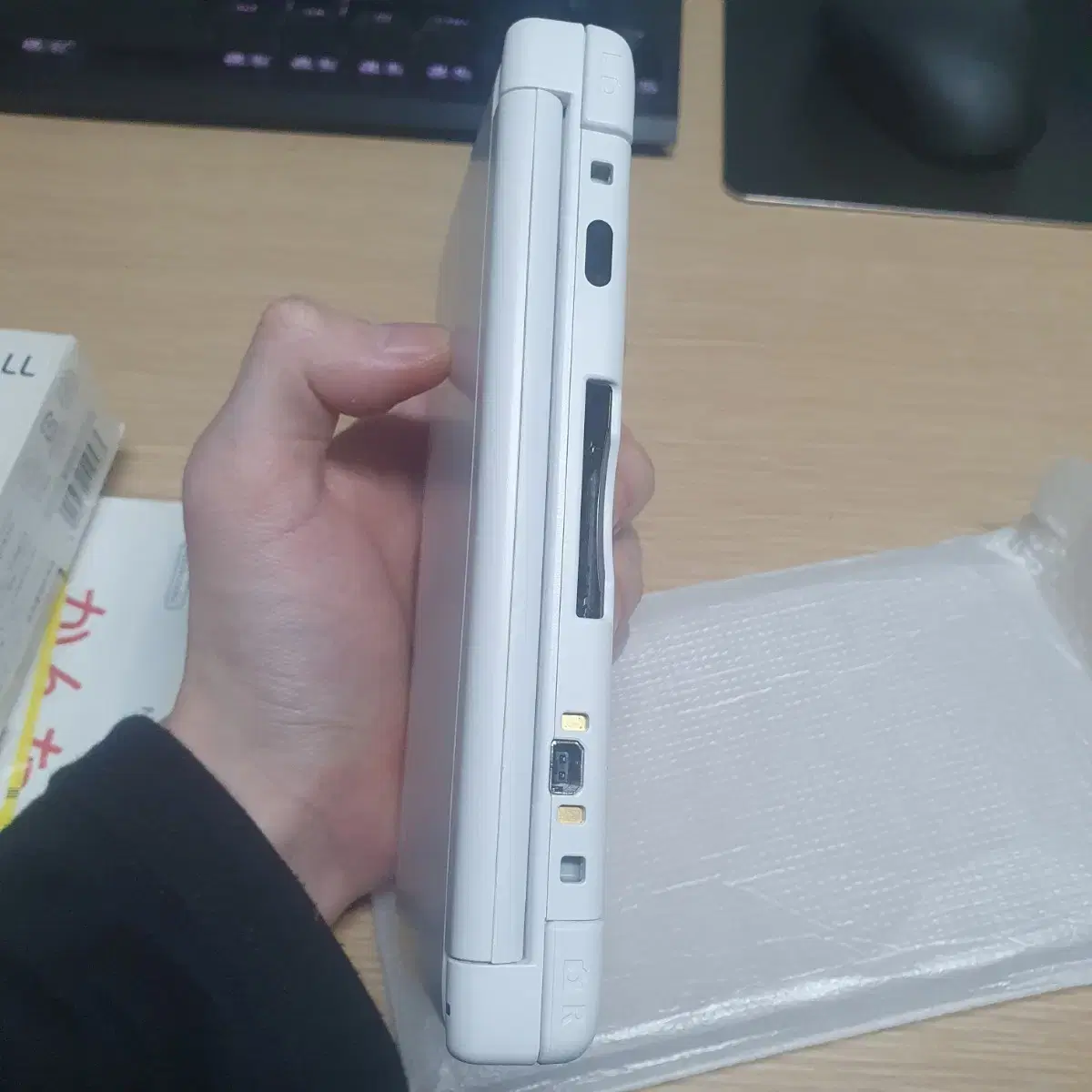 닌텐도 3ds xl ll 구큰다수 화이트 s급 거의 새것