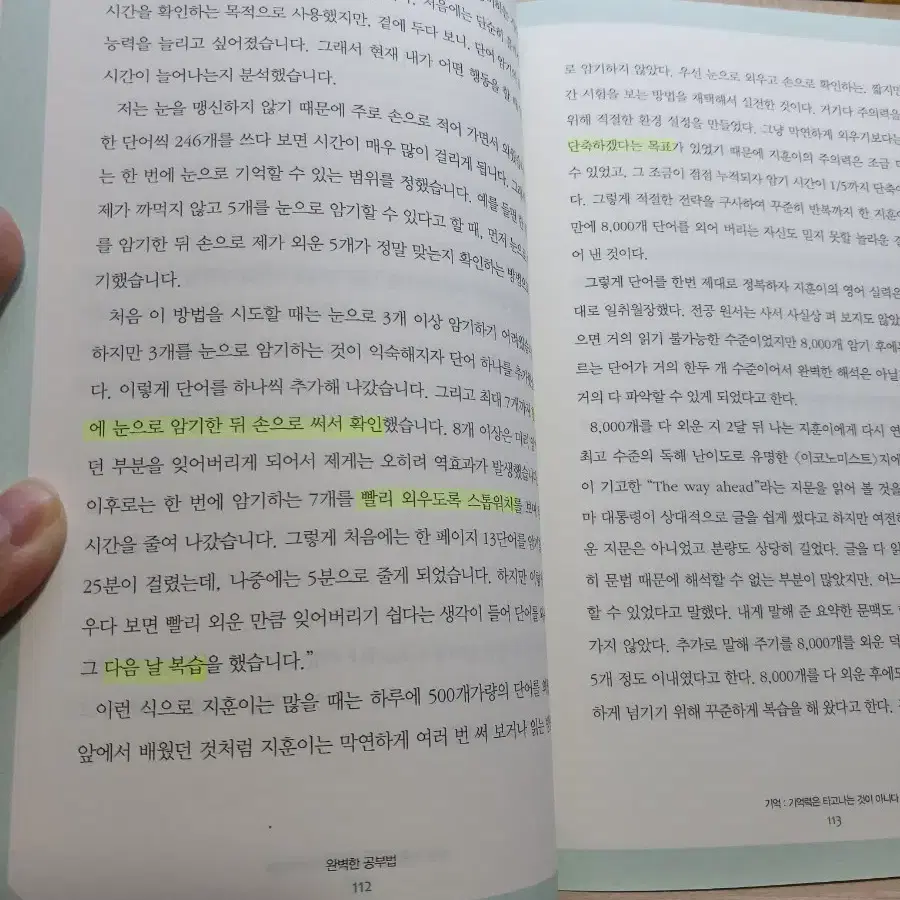 완벽한 공부  책 도서