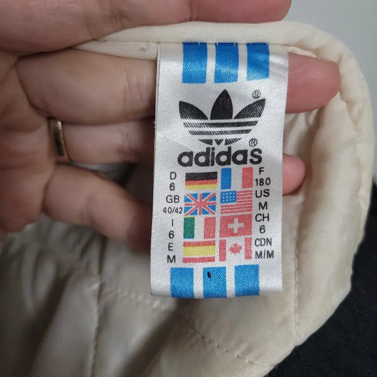 (M) ADIDAS 아디다스 올드스쿨 점퍼 후드집업 자켓