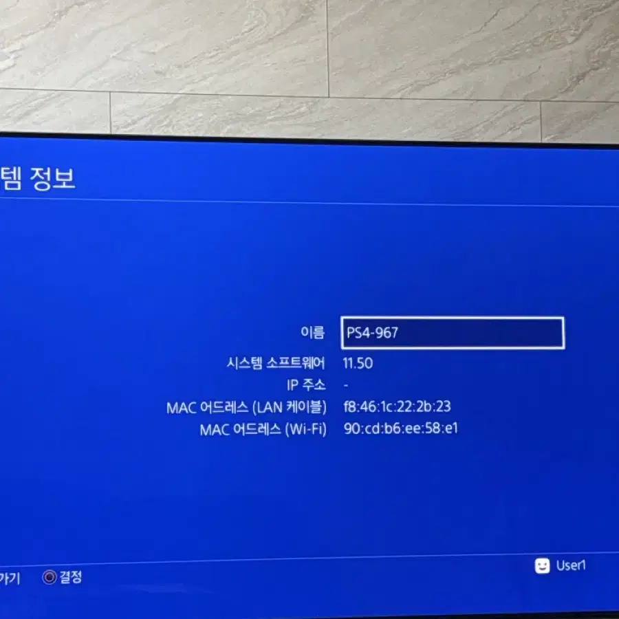 플스4 슬림 1TB