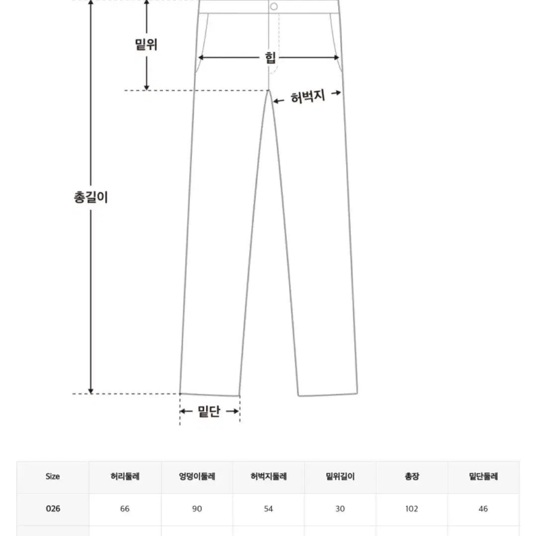 미쏘 여성 청바지 데님팬츠 28사이즈 핑크