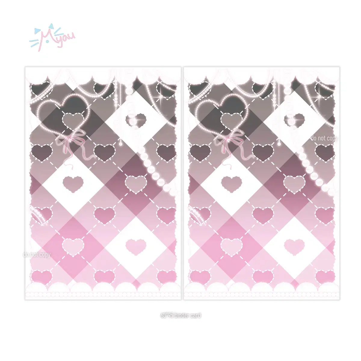 Myaunim Doodle Binder (from YumYumMoonKoo)/20 sheets sell ㅅㅊ photocard Header