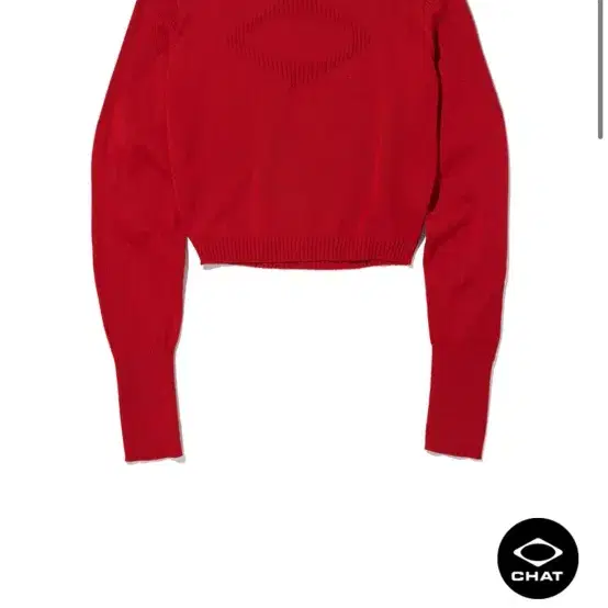 Mschf 미스치프 TURTLE NECK KNIT TOP_RED m