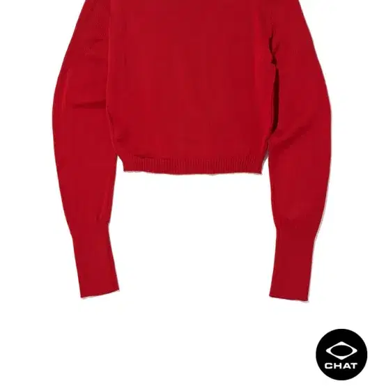 Mschf 미스치프 TURTLE NECK KNIT TOP_RED m