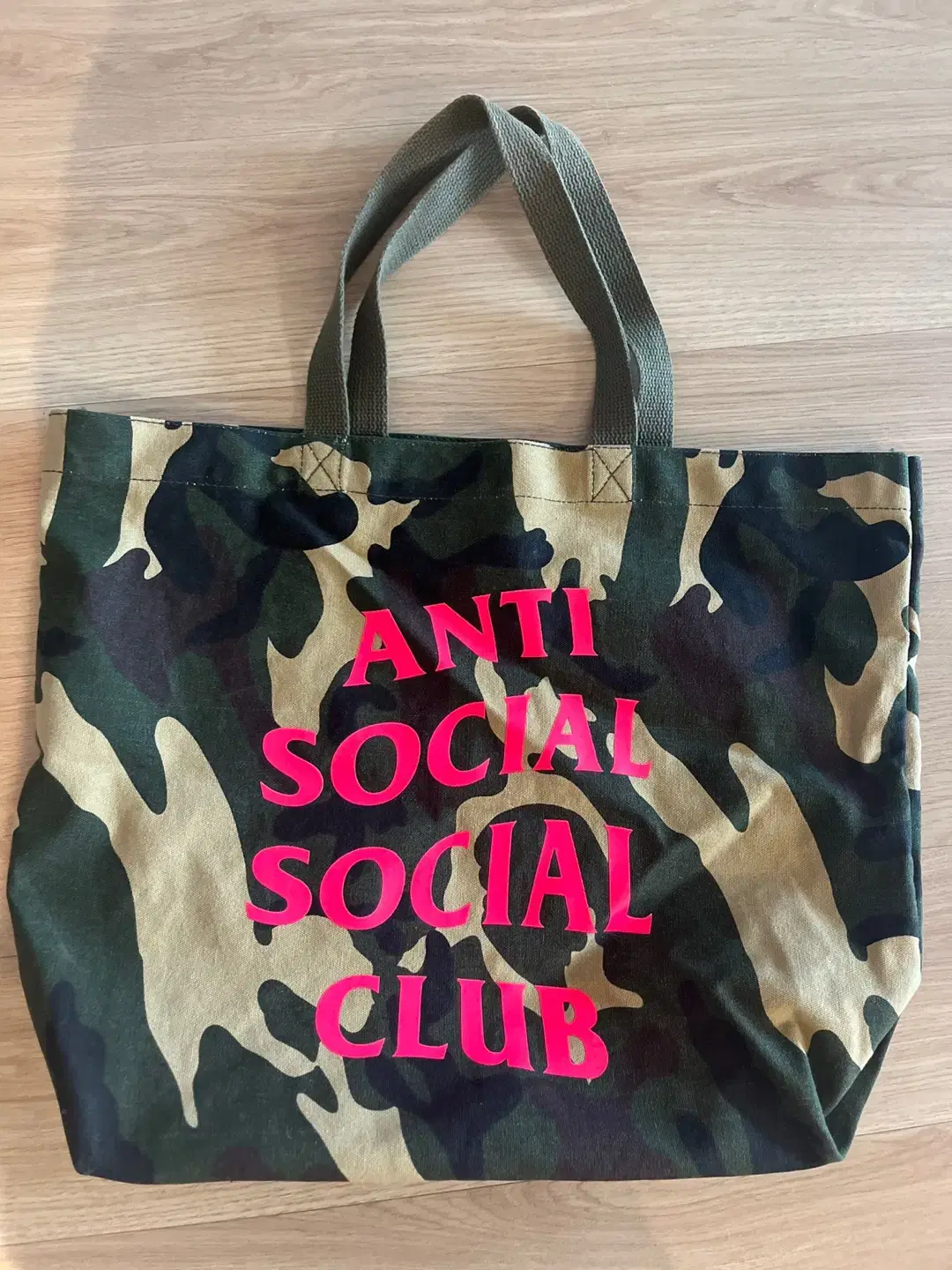 안티소셜소셜클럽 카모 토트백 ASSC