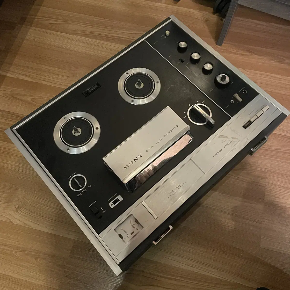 SONY TC-560 릴테잎 레코더 (고장)