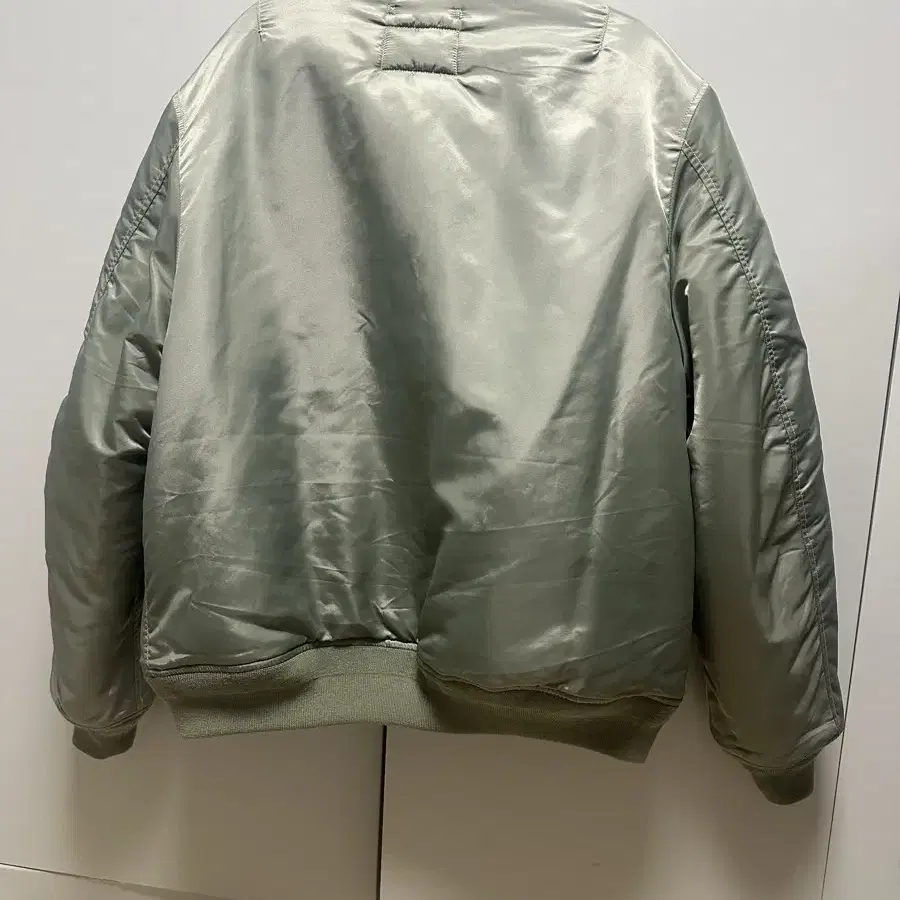 아웃스탠딩MA-1 FLIGHT JACKET_SAGE GREEN(L)