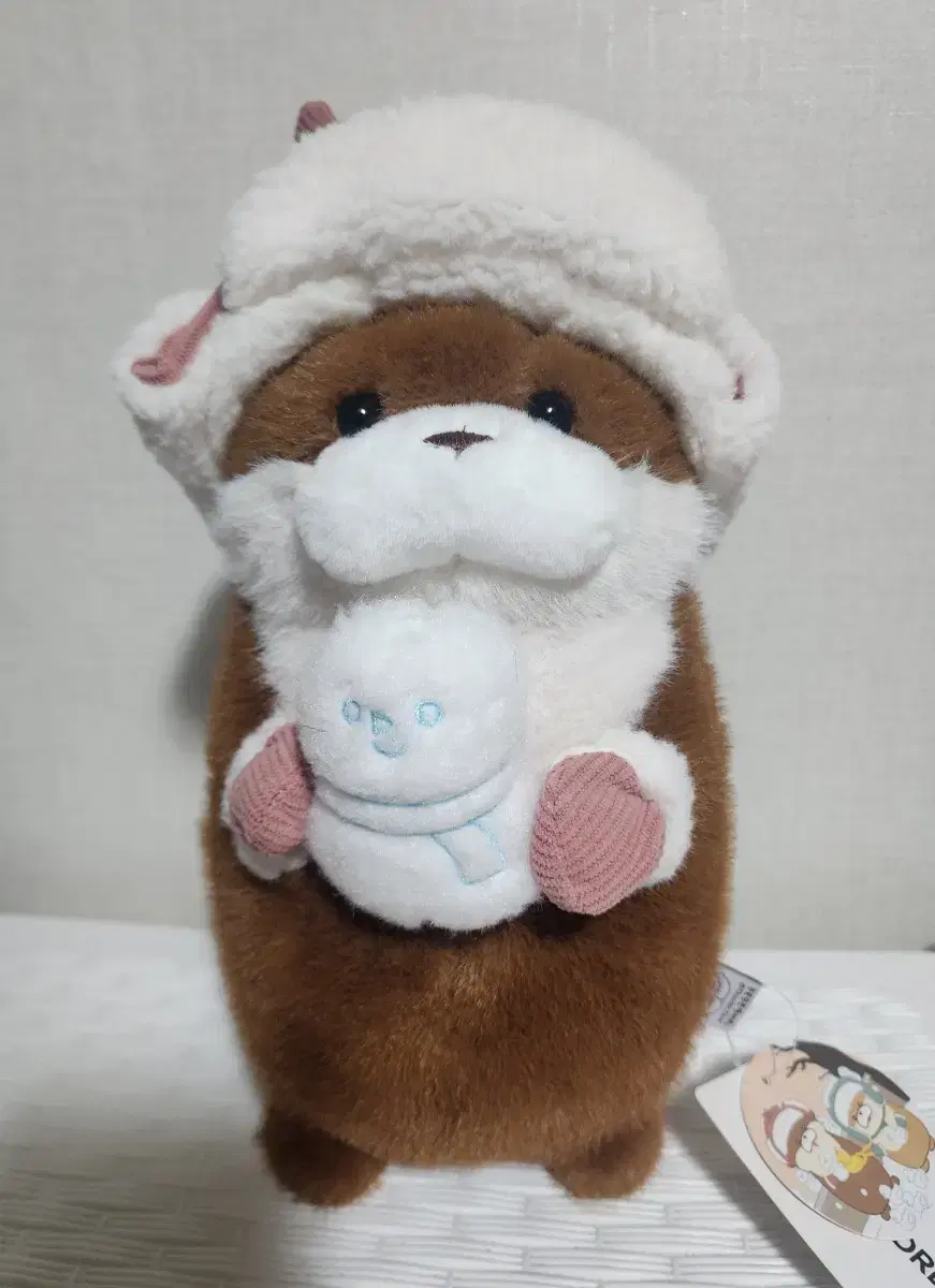 Uso Usochan Otter Doll (Snowman)