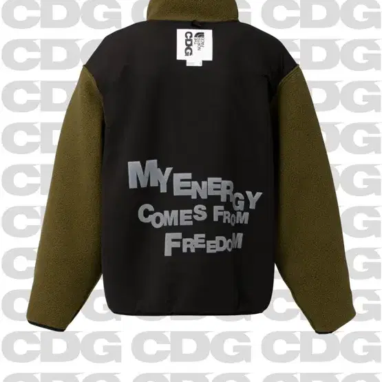 CDG X 노스페이스 pullover 아노락 팝니다.