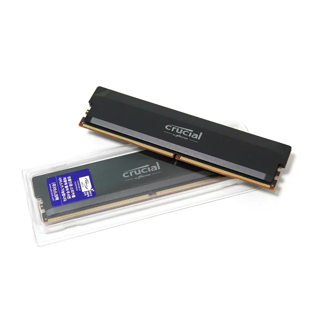 마이크론 Cruciial DDR5-6400 CL38 Pro 오버클럭 패키