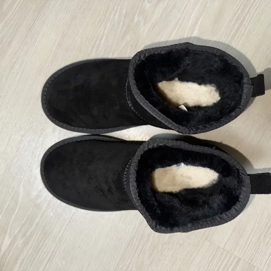 리얼 소가죽 4.5cm 굽 클래식 울트라 미니 플랫폼 부츠 어그 ugg