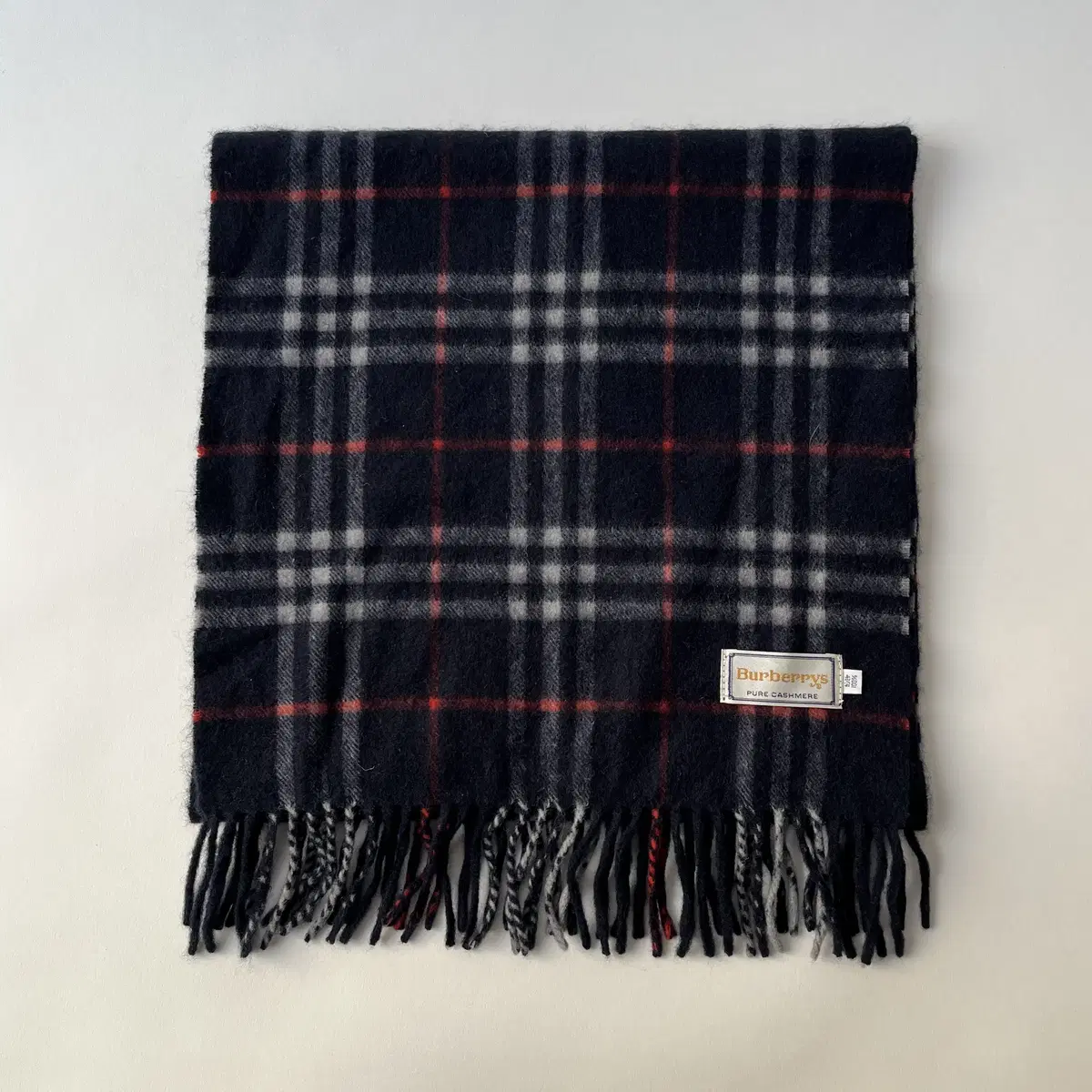 BURBERRYS cashmere 100% check Muffler