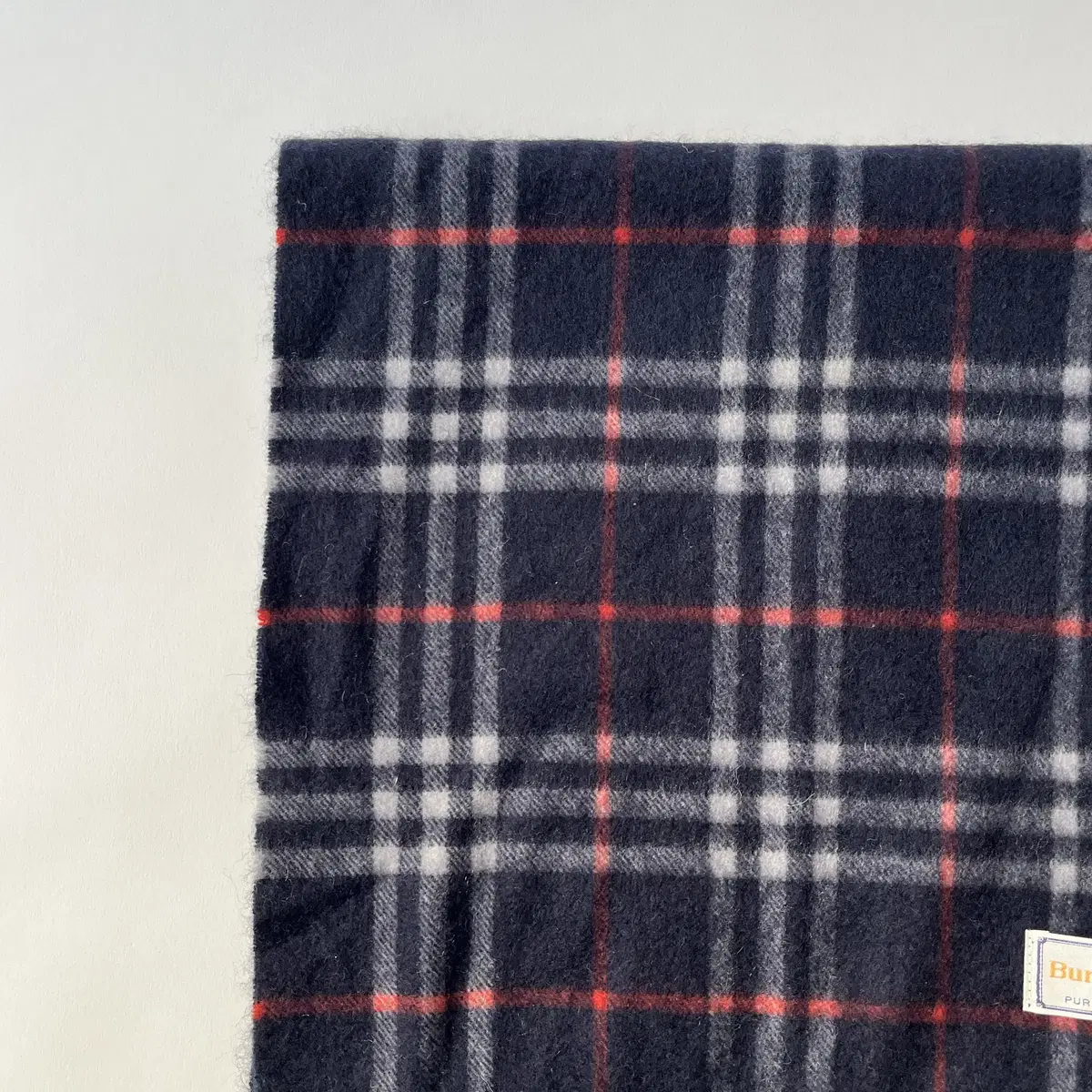 BURBERRYS cashmere 100% check Muffler