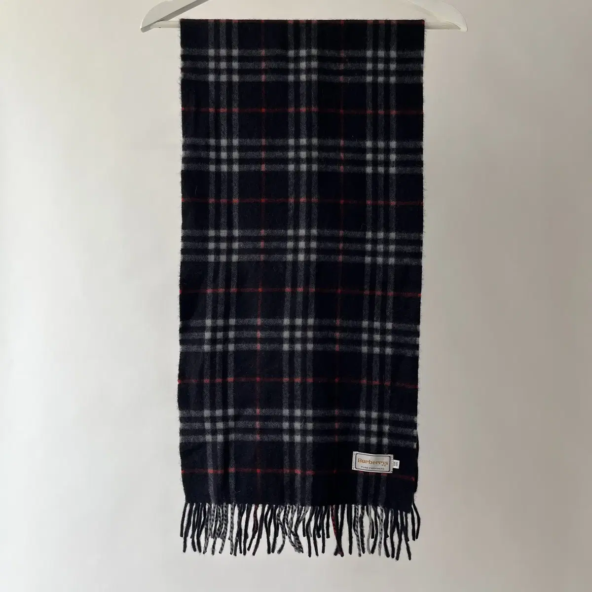 BURBERRYS cashmere 100% check Muffler