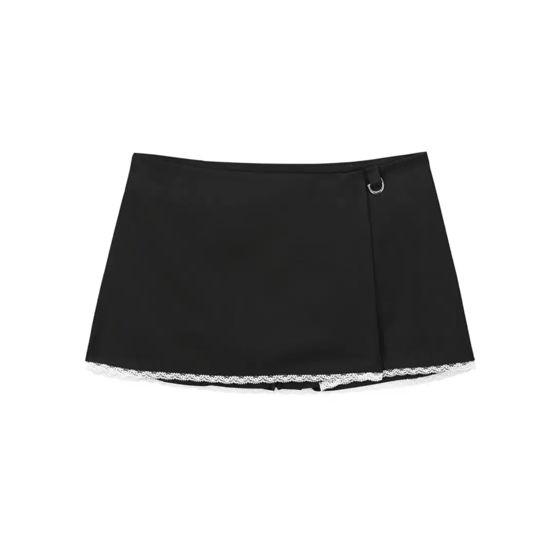 클럿스튜디오 Lace Skirt with Shorts - BLACK