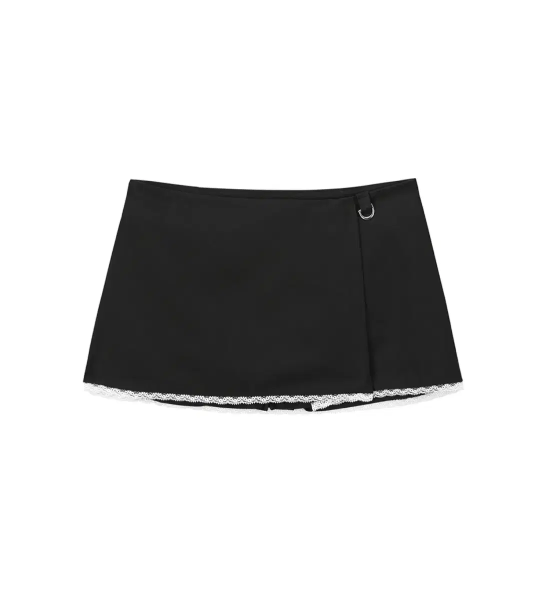 클럿스튜디오 Lace Skirt with Shorts - BLACK